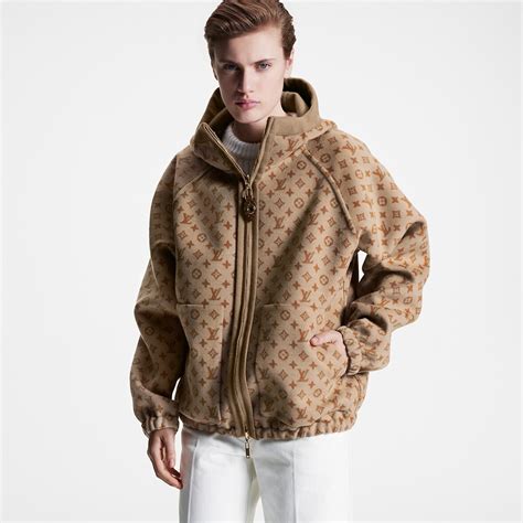 louis vuitton cashmere wool blend double monogram jacquard jacket|Monogram Double Face Wool, Silk And Cashmere.